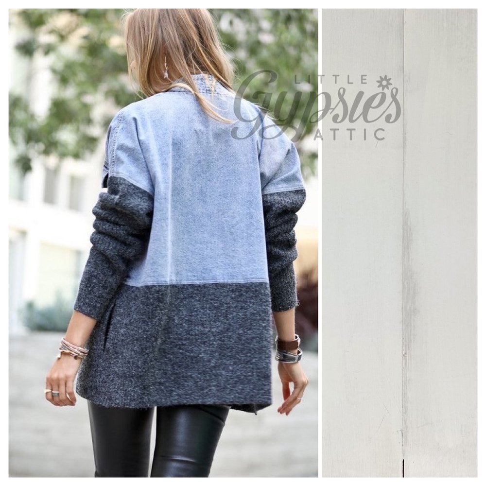 Stand Out One Button Denim Jacket - Picture 4 of 8